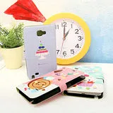 【Happymori】※MAKALON friend's for note※ 側開手機皮套 適用Galaxy Note2 N7100