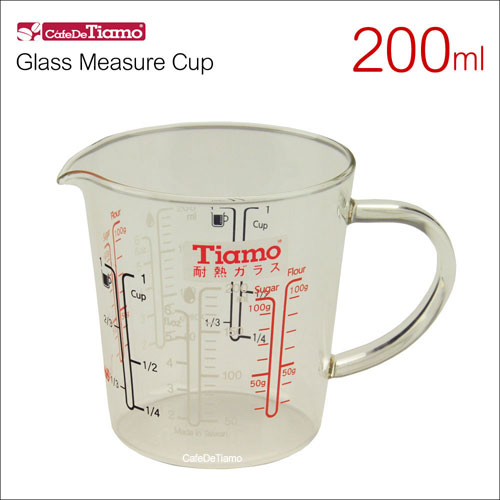 Tiamo 玻璃有柄量杯(小) 200ml (HG2286)