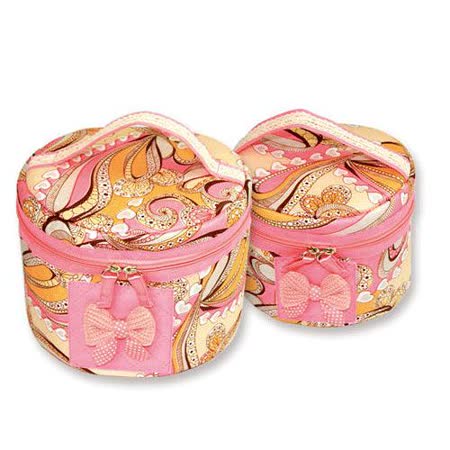 【PS Mall】圓形提花收納桶(小號)收納箱 (J1792)