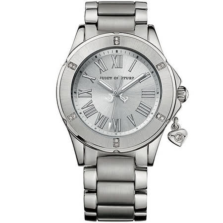 Juicy Couture Rich Girl 名媛風潮時尚經典腕錶 白 40mm J1900923