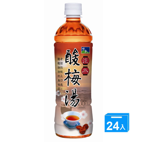 悅氏淡水酸梅湯550ml*24入/箱