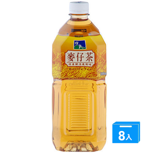 悅氏礦泉麥茶2000ml*8入/箱