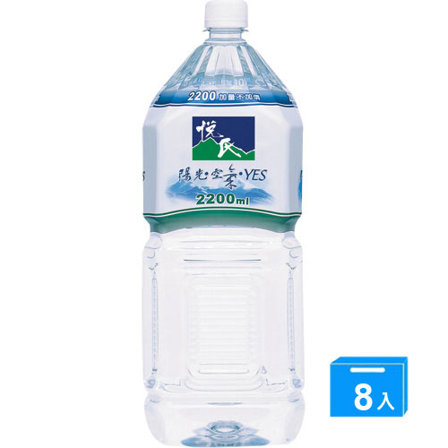 悅氏礦泉水2.2L*8