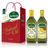 Olitalia奧利塔純橄欖油+葵花油禮盒組(1000mlx2瓶)