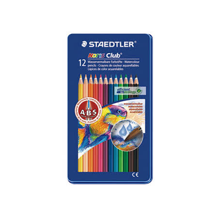 STAEDTLER 施德樓 水性色鉛筆組 12色