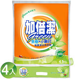 【加倍潔】茶樹+小蘇打-制菌潔白洗衣粉 4.5kg (4入/箱)