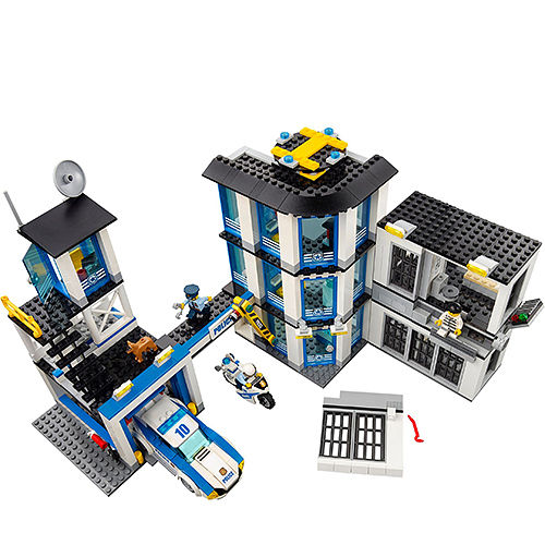 lego《 lt60141》城市系列 - 警察局