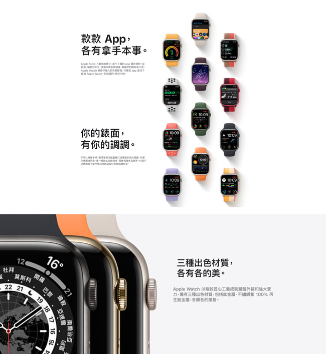Apple Watch Nike S7 41mm 星光色(MKN33TA/A)